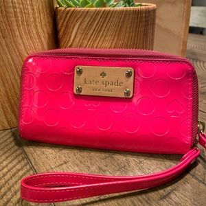 Kate Spade Pink Wristlet